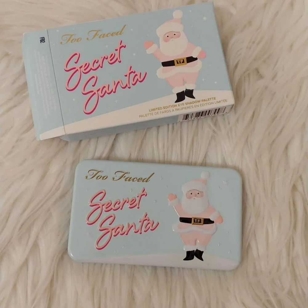 🎅FIRM! NWT TOO FACED SECRET SANTA EYESHADOW PALETTE (LIMITED EDITION)